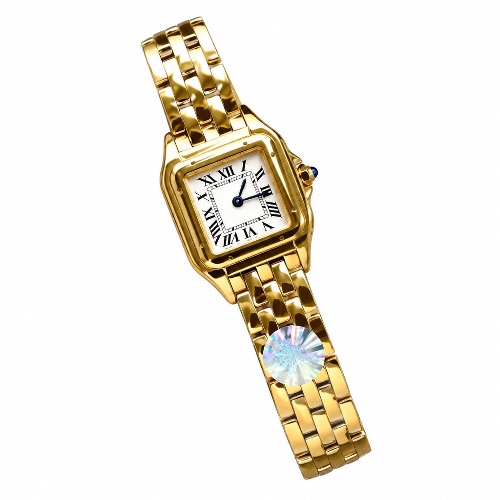 Cartier Panthère de Cartier — 18K Yellow Gold Bracelet & Cream Dial