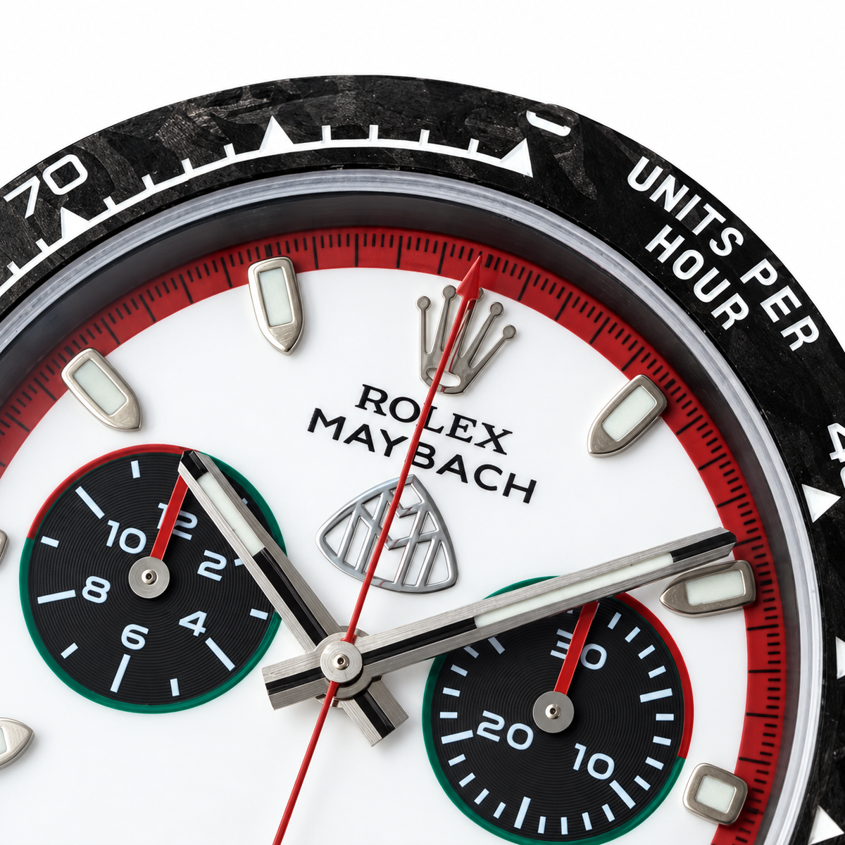 Rolex 40mm Luxury Watch — 40×12mm Slim Profile