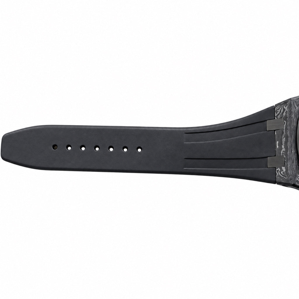NORQAIN Independence 40mm Carbon Black Orange Watch