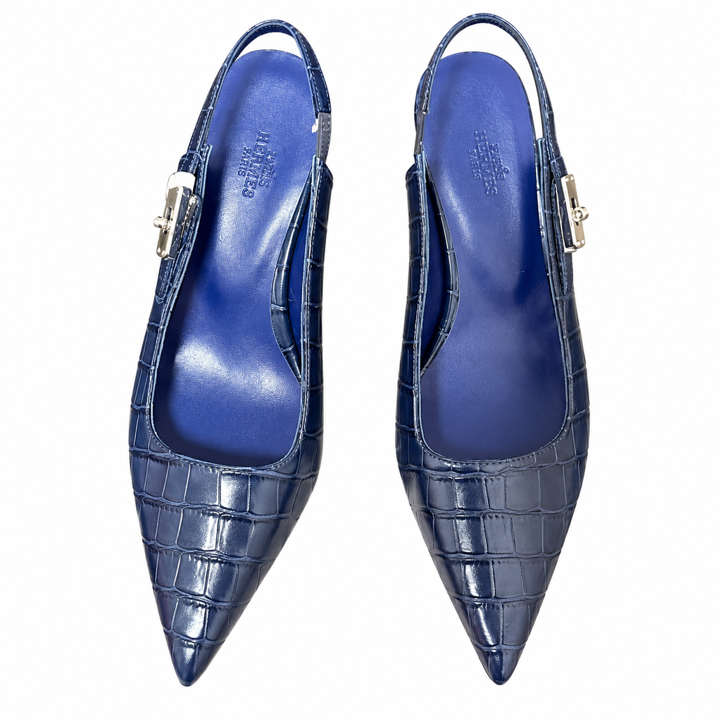 Hermès | Women’s Milestone Calfskin Shoes | Celebrate in French Luxury