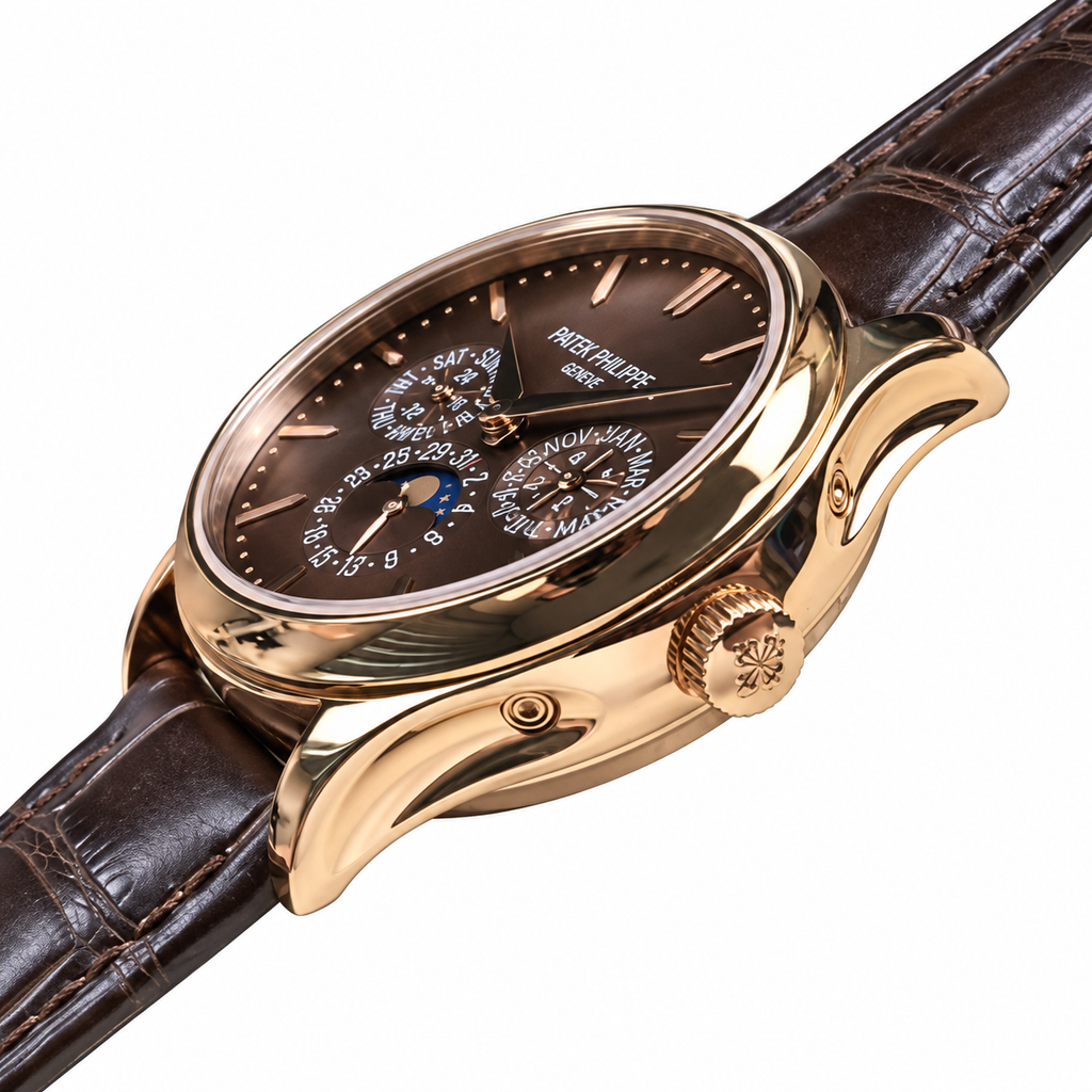 Patek Philippe Grand Complications 5327R Rose Gold Perpetual Calendar Chocolate Dial