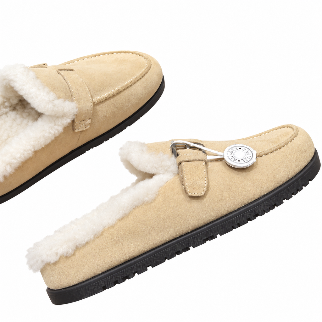 Hermès | Women’s Calfskin Leather Mules | Effortless Parisian Chic