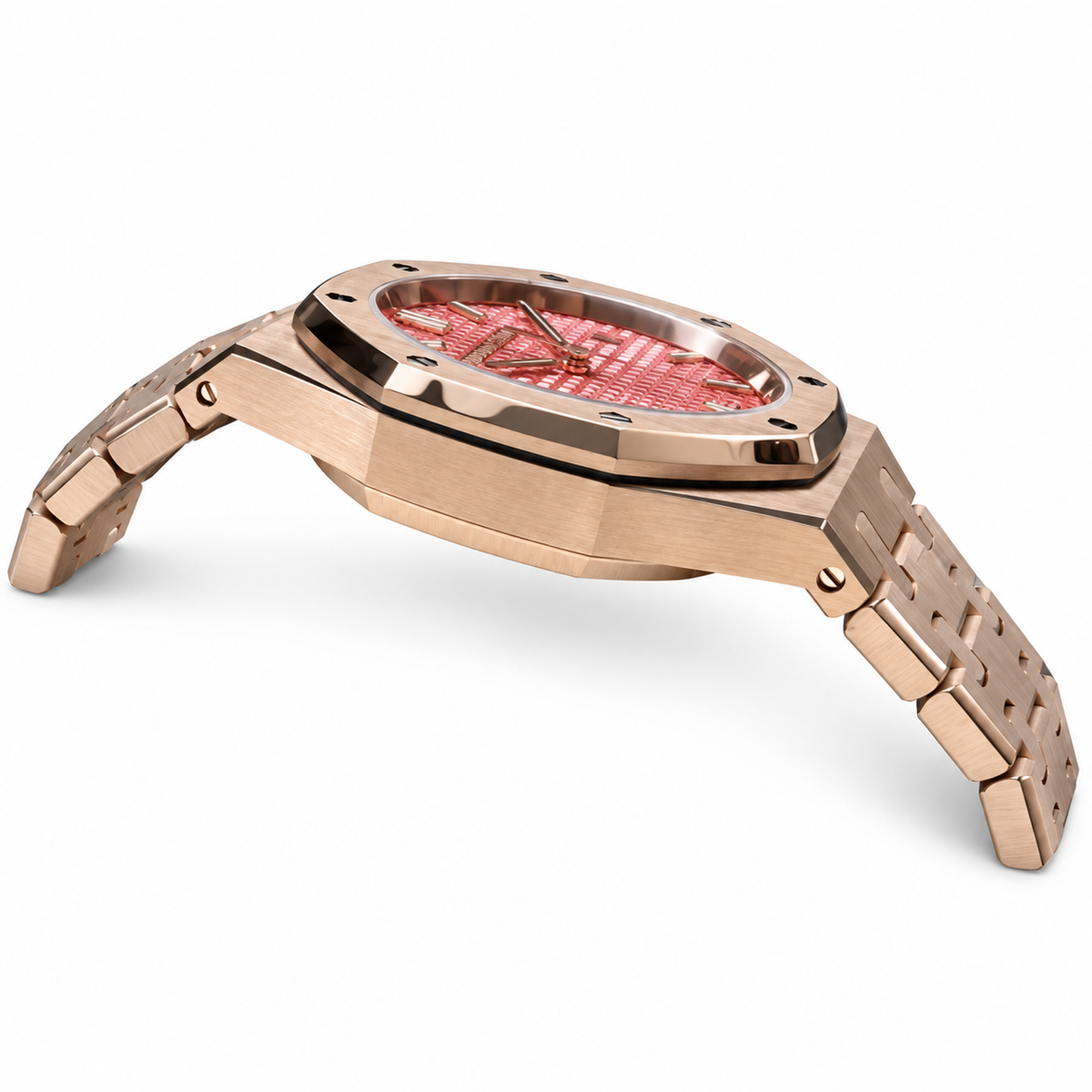 Audemars Piguet Royal Oak 34mm Rose Gold Pink Dial