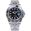 Rolex GMT-Master II Sprite Left-Hand Black Green Ceramic Bezel Jubilee Watch