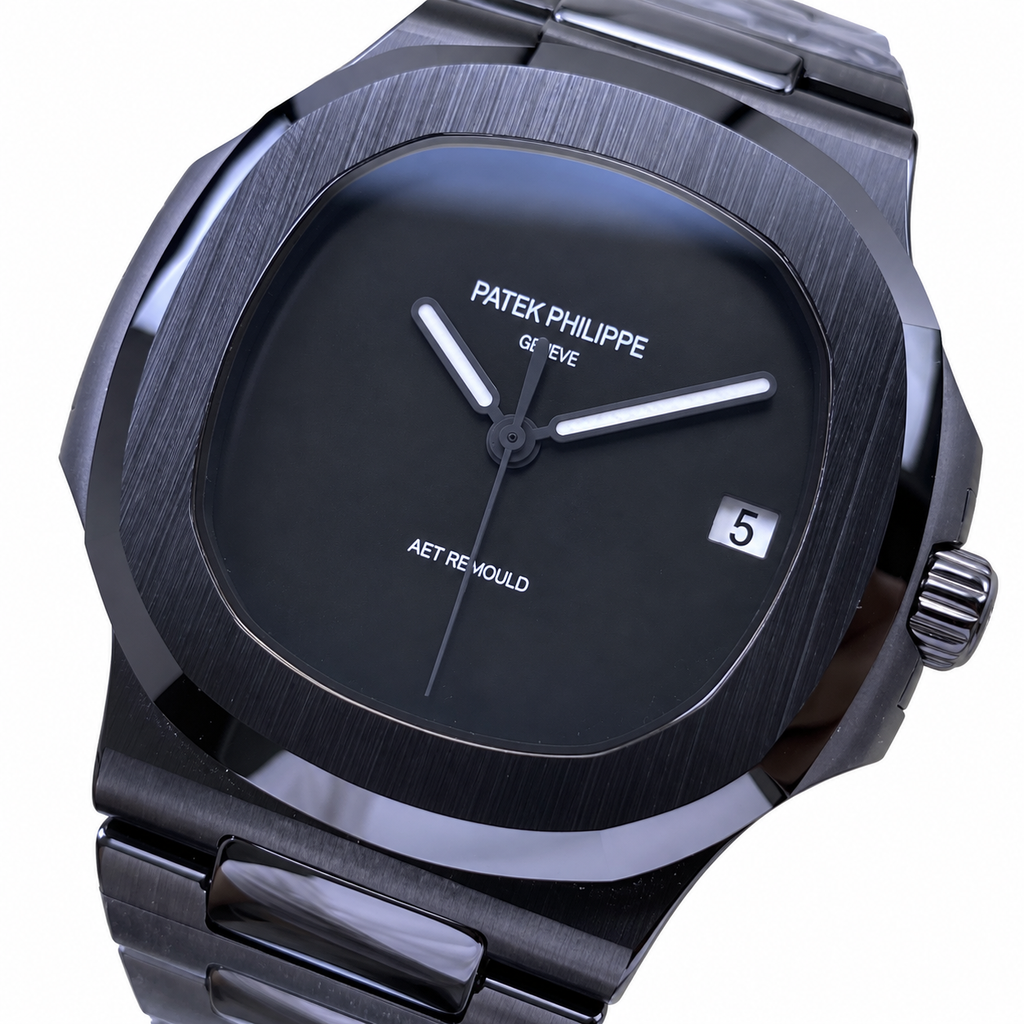 Patek Philippe Nautilus AET Remould Black Ceramic Stealth AMG Edition