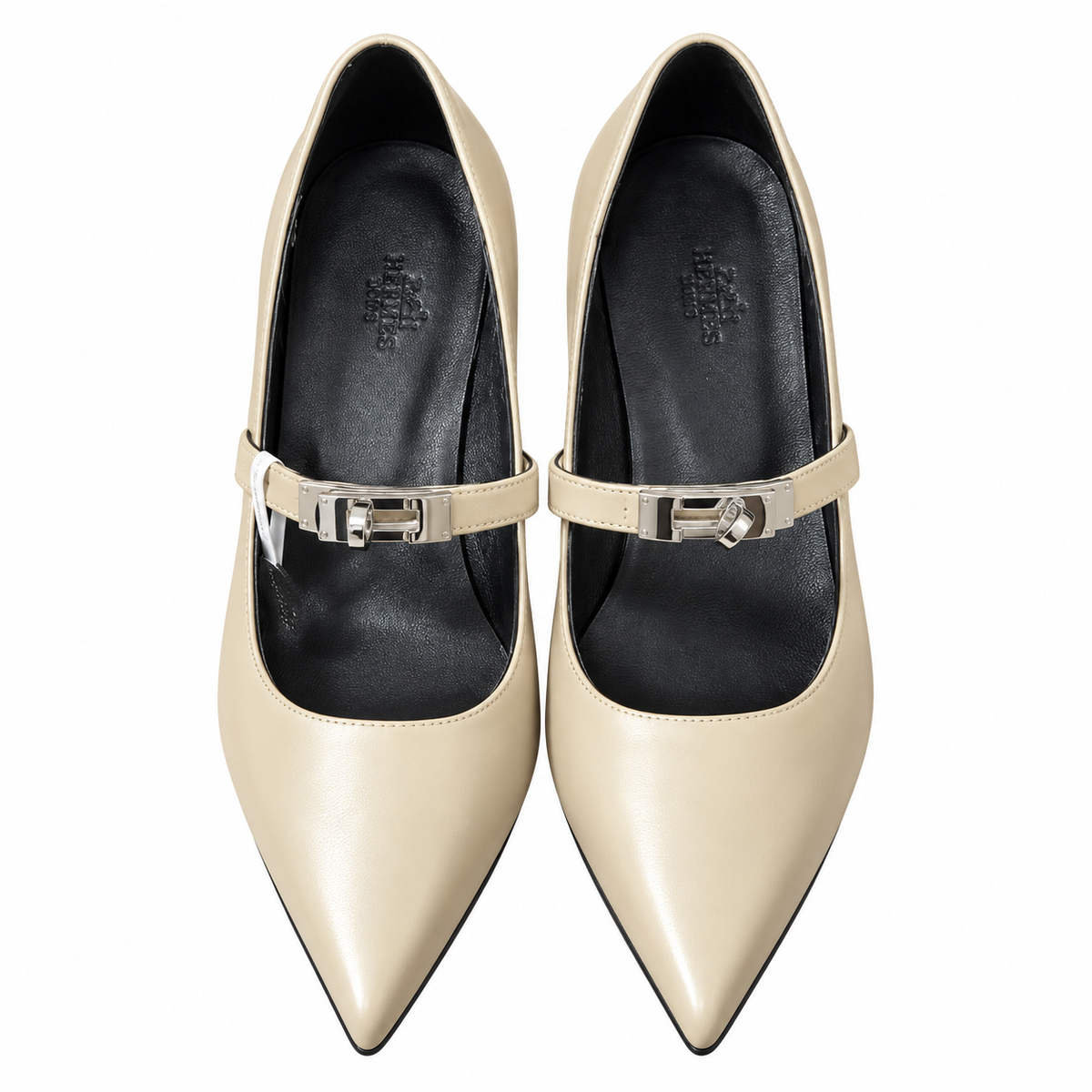 Hermès | Women’s Structured Calfskin Heels | Fastened with French Precision