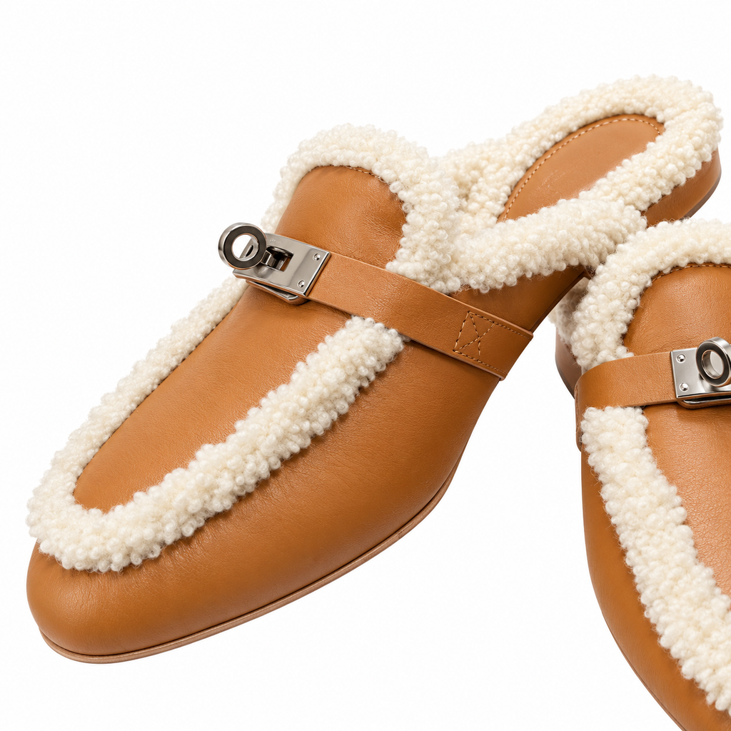 Hermès | Women’s Calfskin Leather Flats | Everyday French Luxury