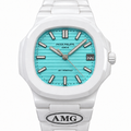Patek Philippe Nautilus White Ceramic Tiffany Blue
