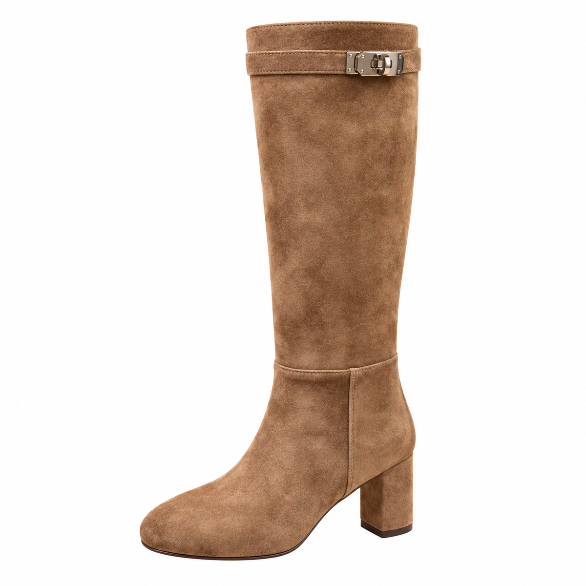Hermès | Classic Full-Grain Leather Low-Heel Shoes | French Luxury Handcrafted
