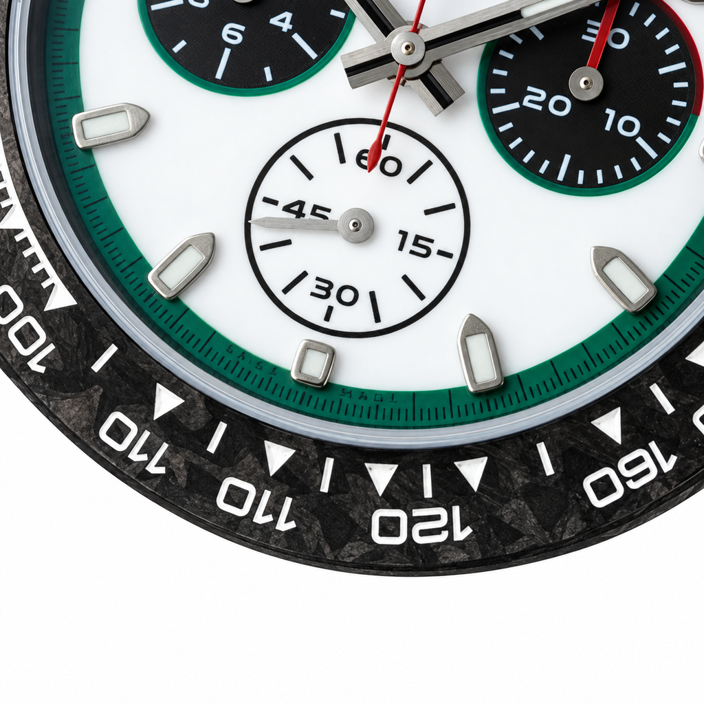 Rolex 40mm Luxury Watch — 40×12mm Slim Profile