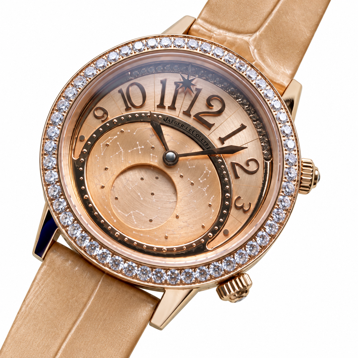 Patek Philippe Celestial Rose Gold Diamond Bezel Moon Phase 36mm