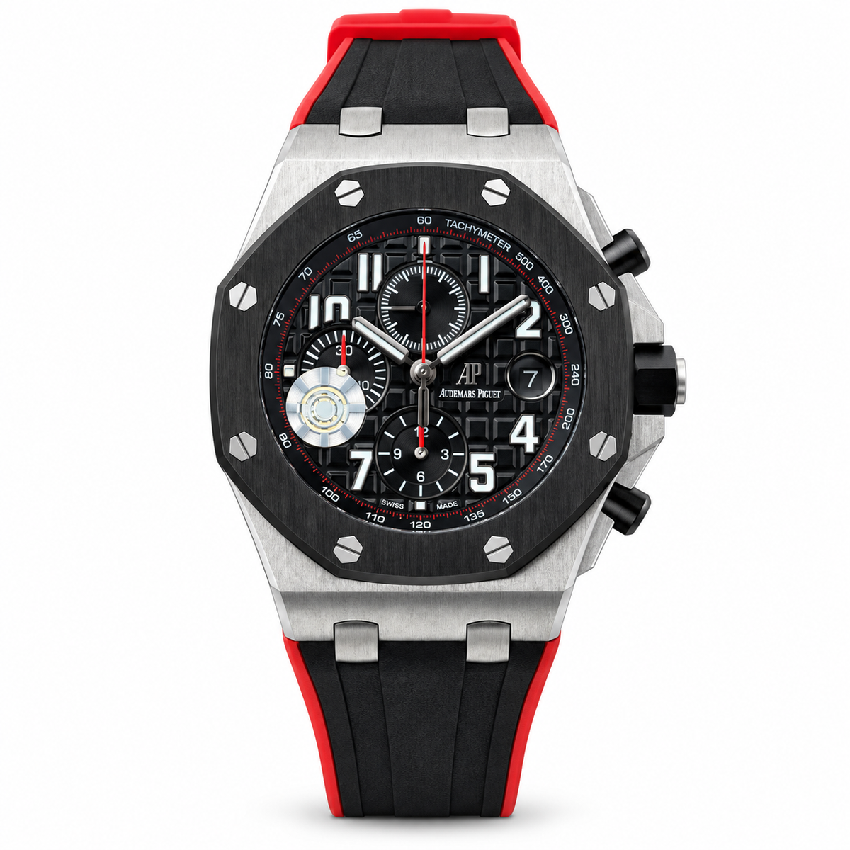 Audemars Piguet Royal Oak Offshore Chronograph – Black & Red Rubber