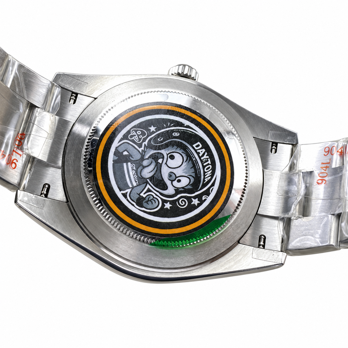 Rolex Oyster Perpetual 41 Celebration Motif Dial 904L Steel Watch
