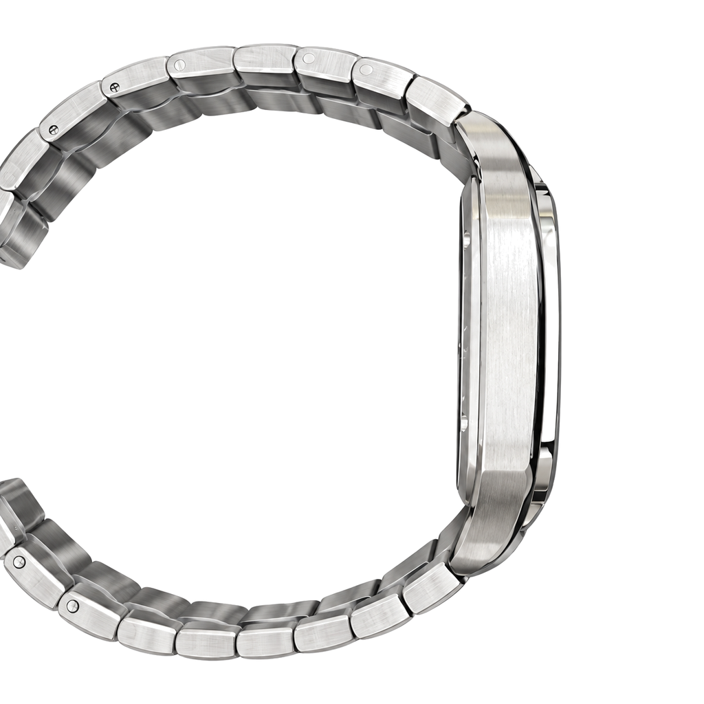 Cartier Santos de Cartier Large Skeleton Stainless Steel Automatic Steel Bracelet Watch