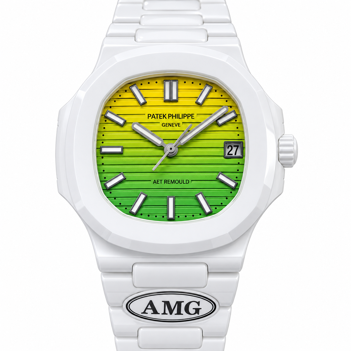 Patek Philippe Nautilus White Ceramic AMG Edition