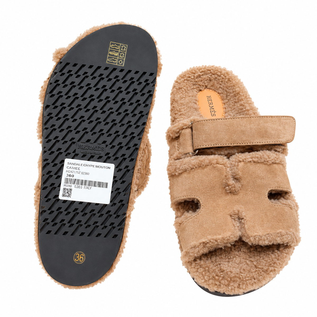 Hermès | Women’s Artisan Calfskin Sandals | From the Riviera to the Boardroom