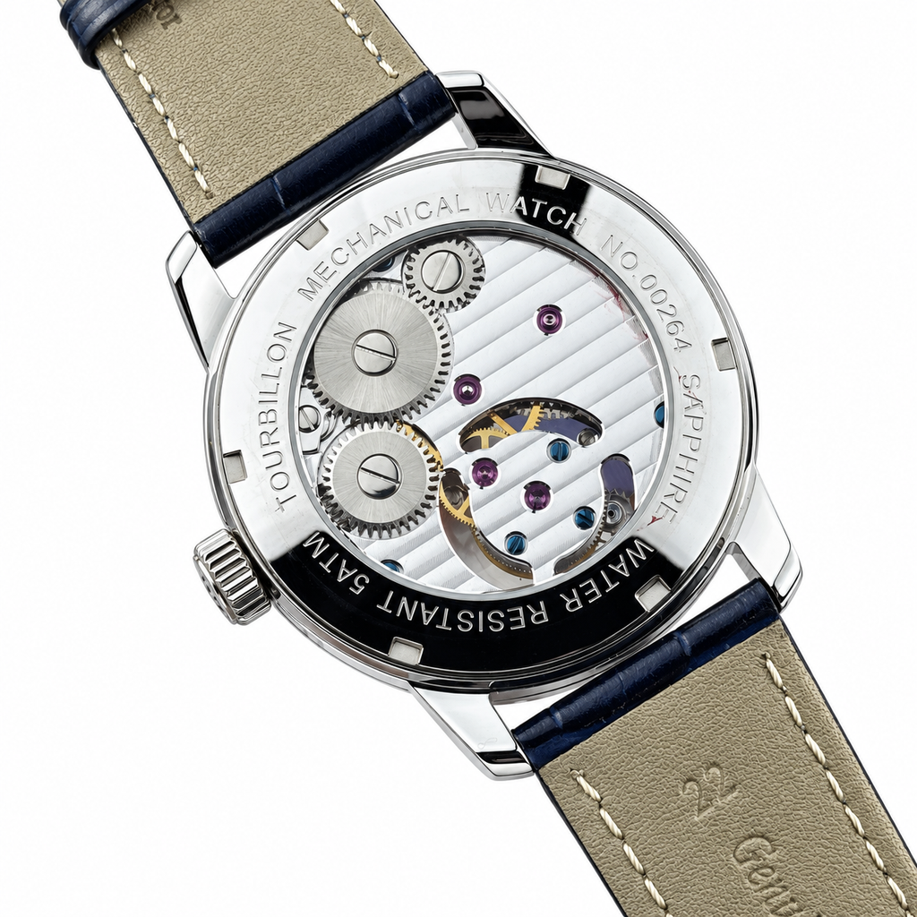 Patek Philippe Calatrava Tourbillon Rainbow Sapphire Yellow Gold 42mm