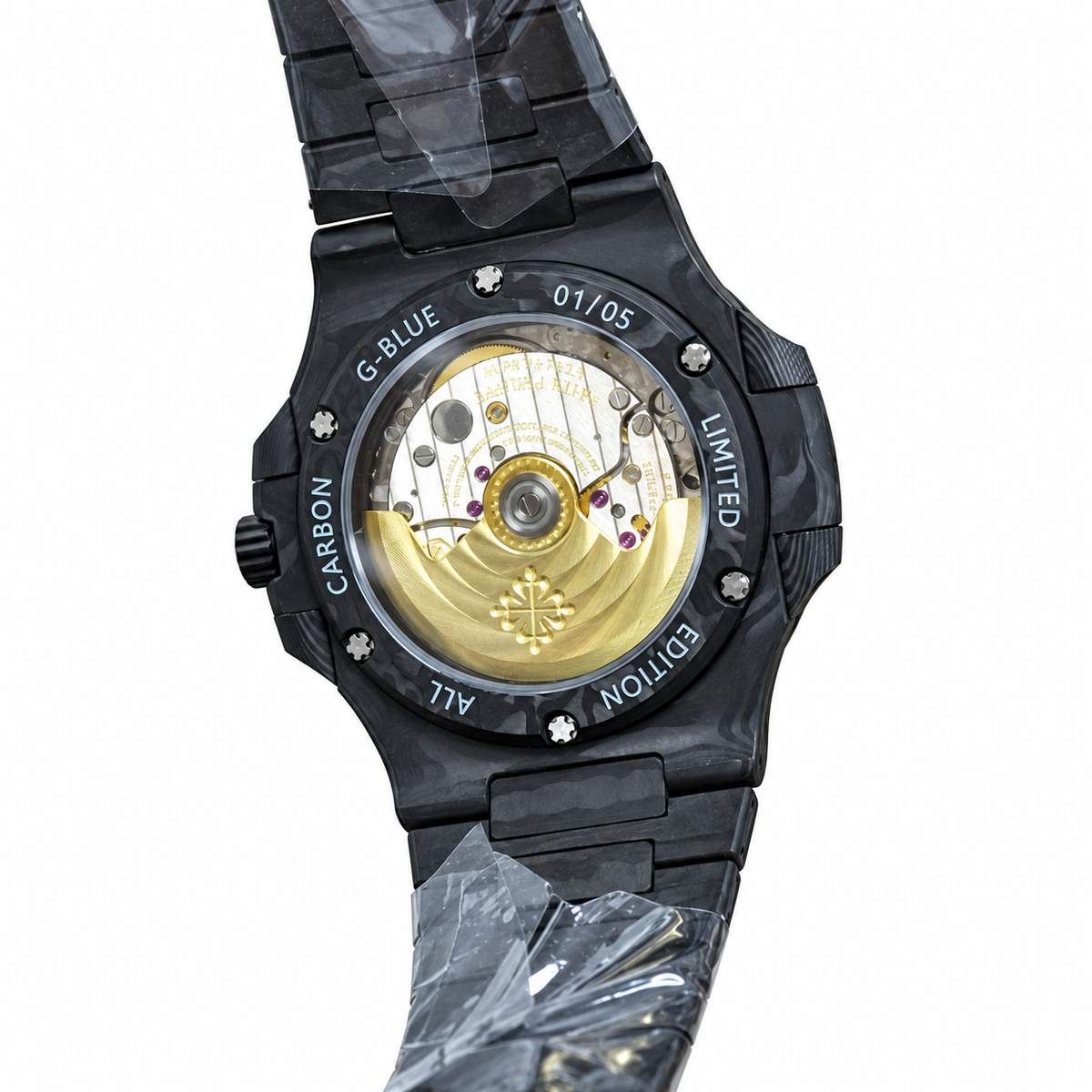 Patek Philippe Nautilus DiW Forged Carbon Splash Art Edition