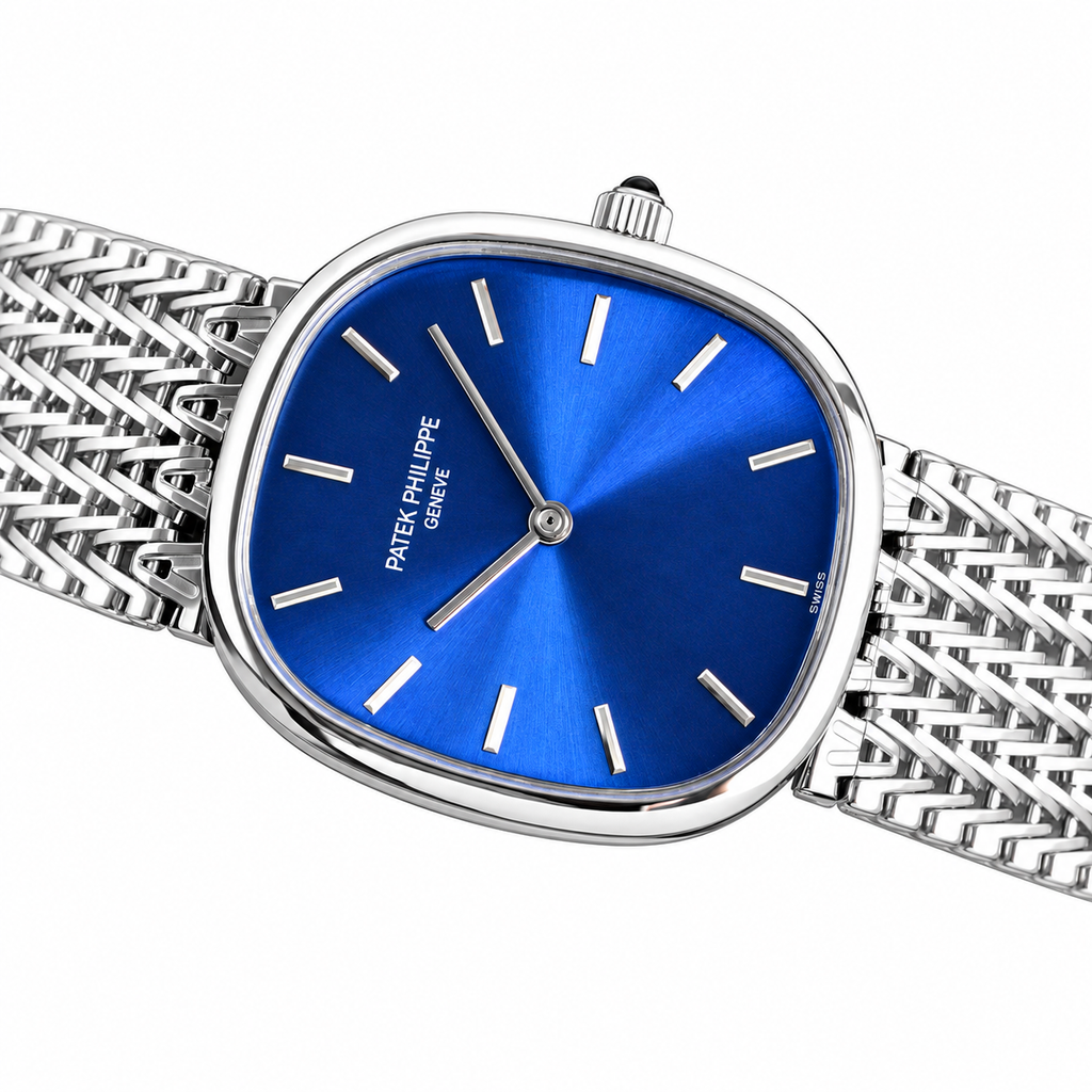 Patek Philippe Moon Phase Annual Calendar Diamond Watch
