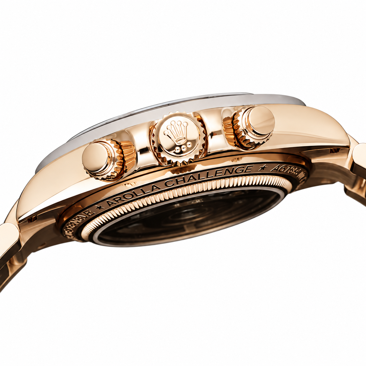 Rolex Cosmograph Daytona 18K Everose Gold Skeleton Dial Oyster Bracelet Watch 40mm