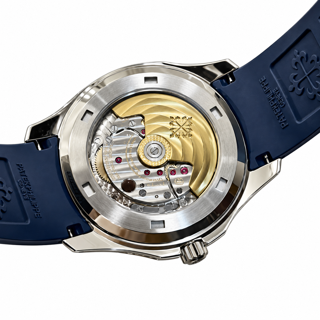 Patek Philippe Aquanaut Diamond Blue Dial Ladies