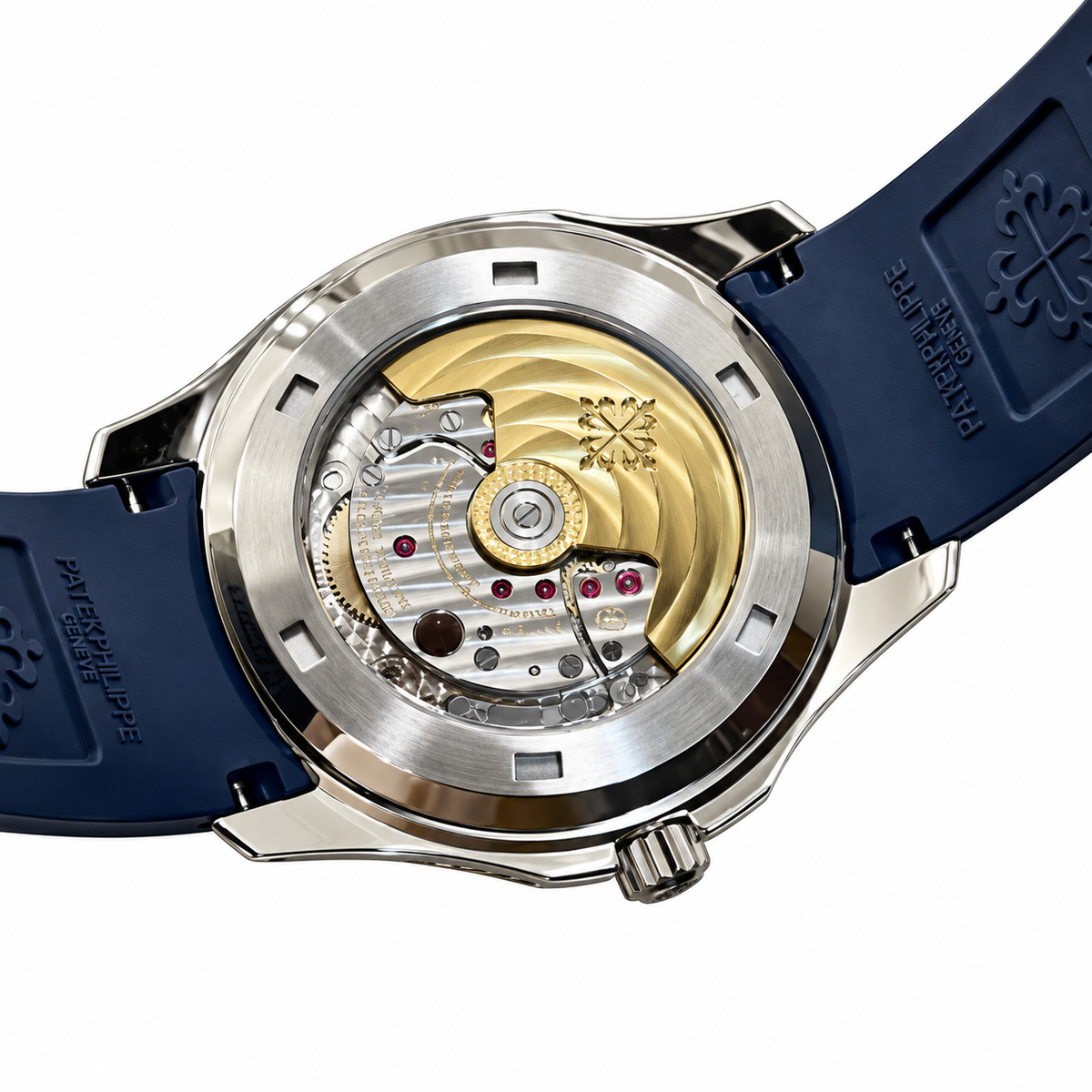 Patek Philippe Aquanaut Diamond Blue Dial Ladies