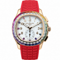 Patek Philippe Aquanaut Luce Rainbow Chronograph Rose Gold