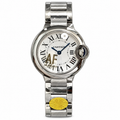 Cartier Ballon Bleu de Cartier Steel White Dial Steel Bracelet Ladies Watch