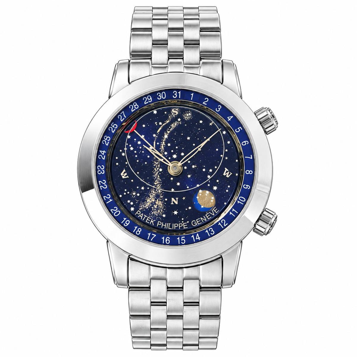 Patek Philippe Men's Watch – Stainless Steel Automatic