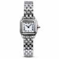 Cartier Panthère de Cartier Small Stainless Steel White Dial Roman Numeral Steel Bracelet Quartz Watch