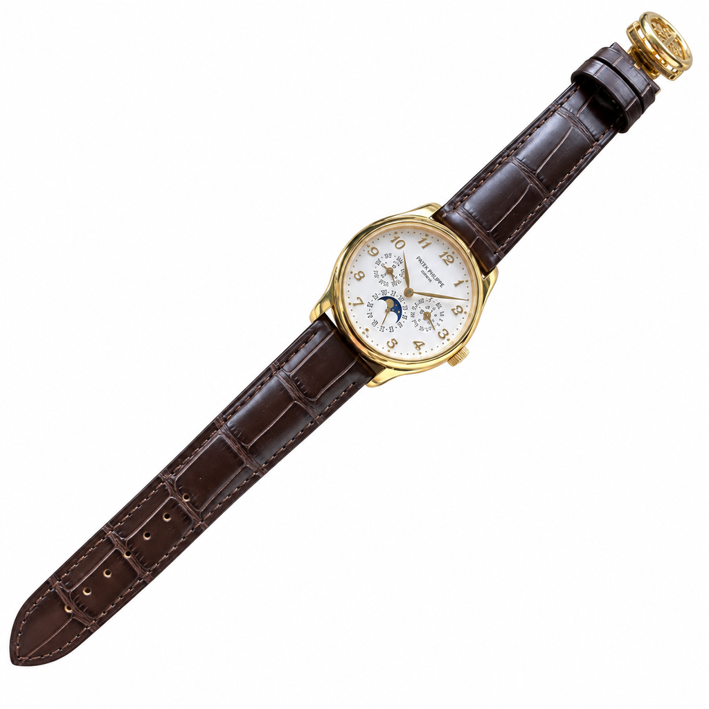 Patek Philippe Grand Complications 3940J Yellow Gold Perpetual Calendar Ivory Dial