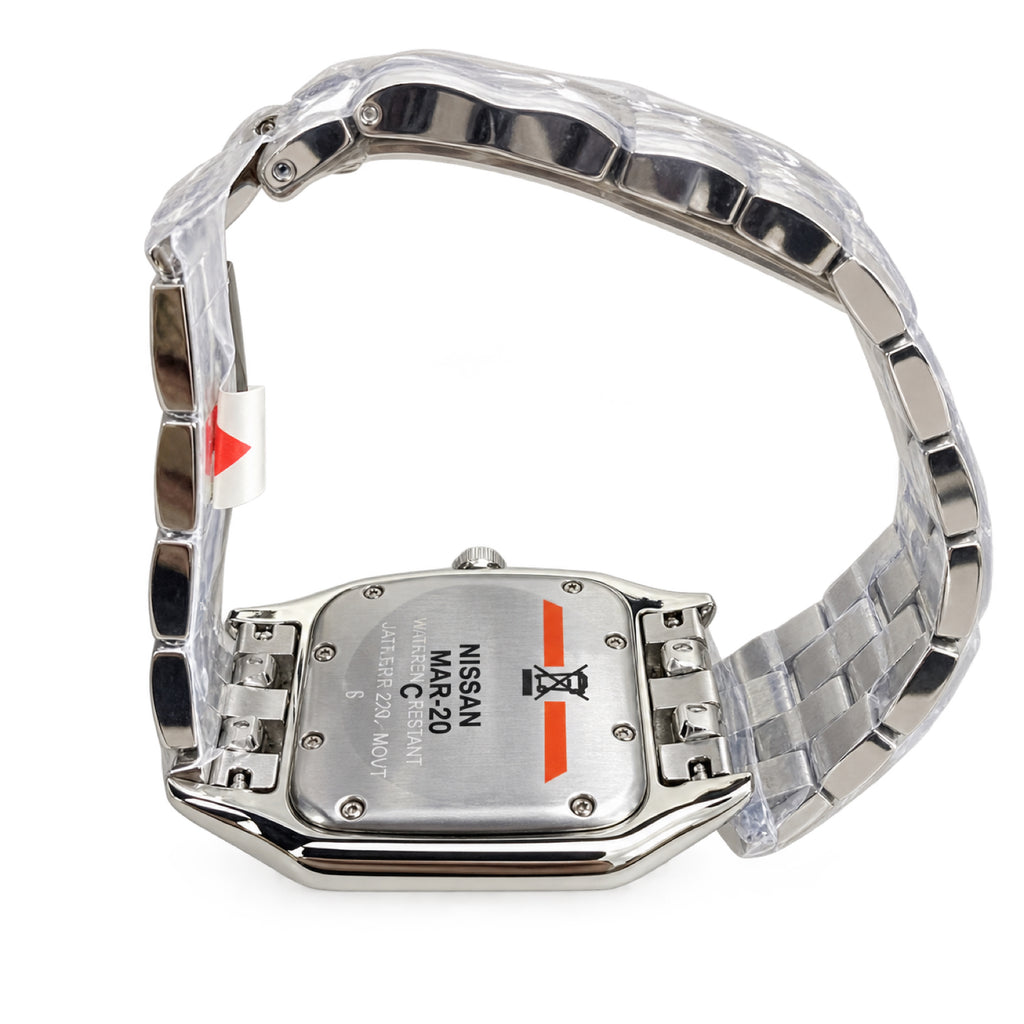 Cartier Panthère de Cartier Medium Stainless Steel White Dial Roman Numeral Steel Bracelet Quartz Watch