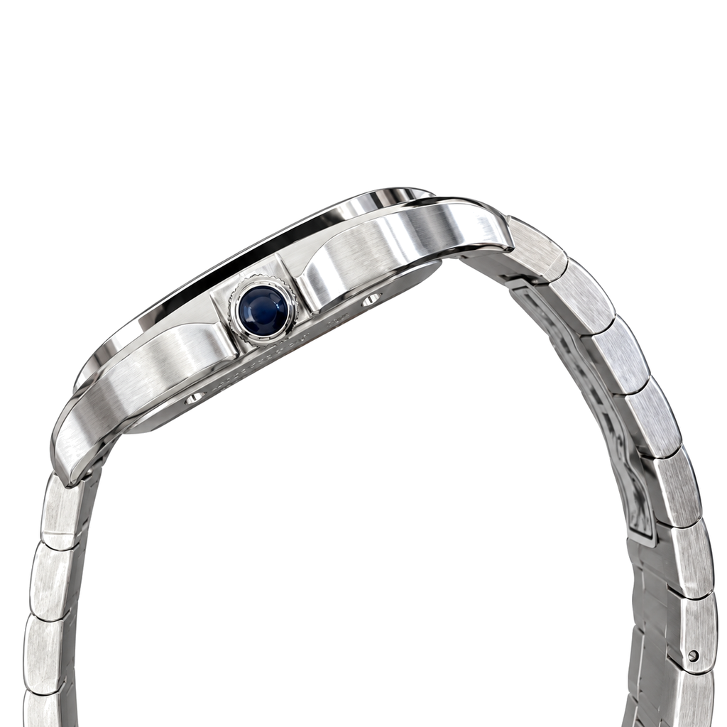 Cartier Santos de Cartier Large Skeleton Stainless Steel Automatic Steel Bracelet Watch
