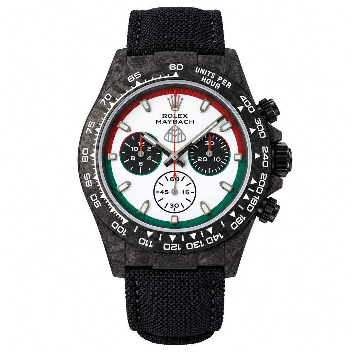 Rolex 40mm Luxury Watch — 40×12mm Slim Profile