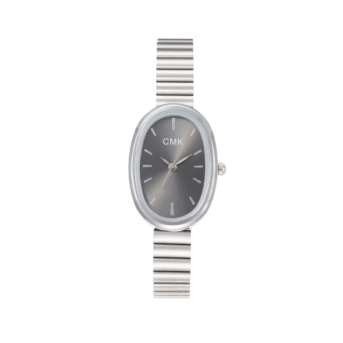 Women's Minimalist Square Watch – Gold Thin Case White Dial