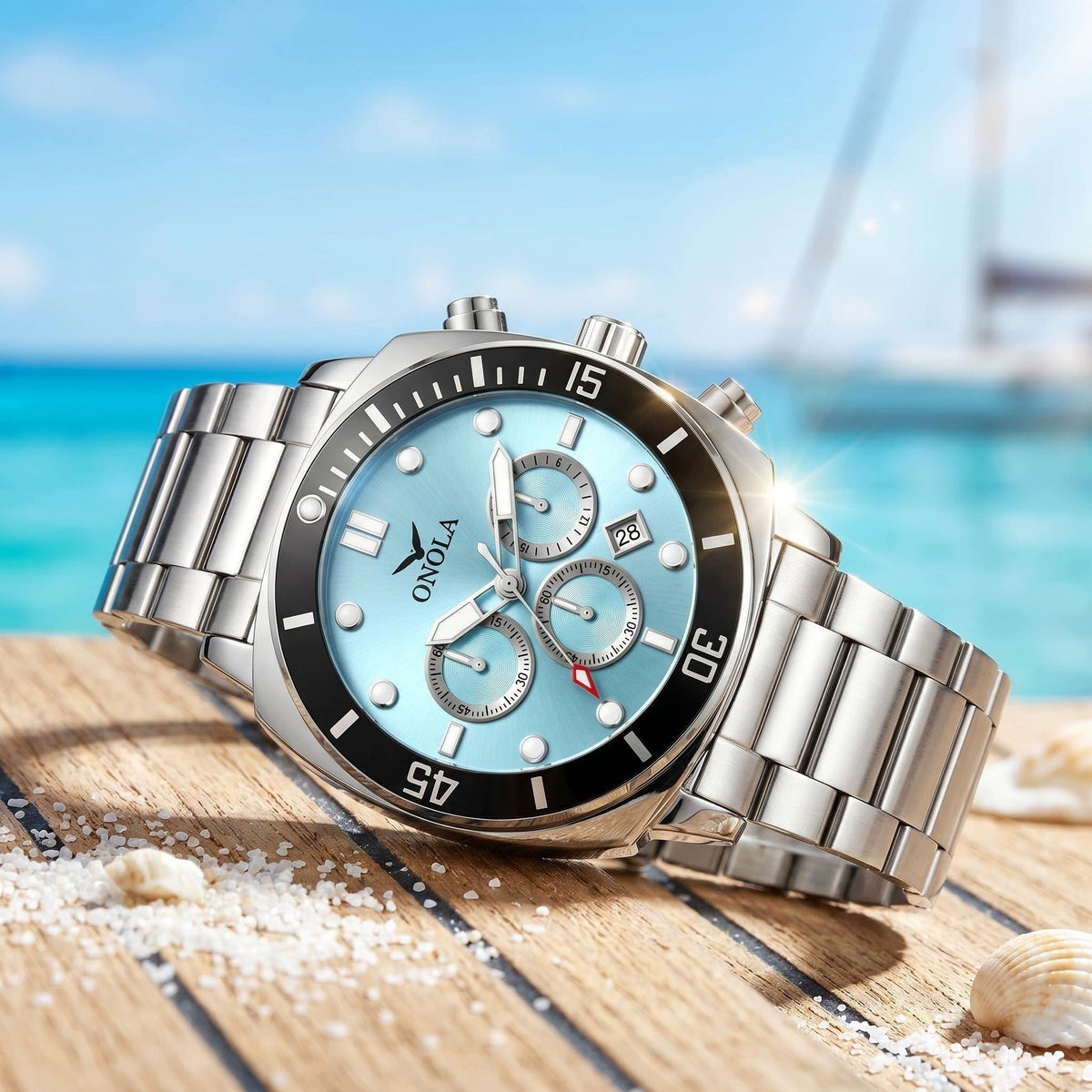 Minimalist Luxury Watch 41mm | Unisex Everyday Timepiece