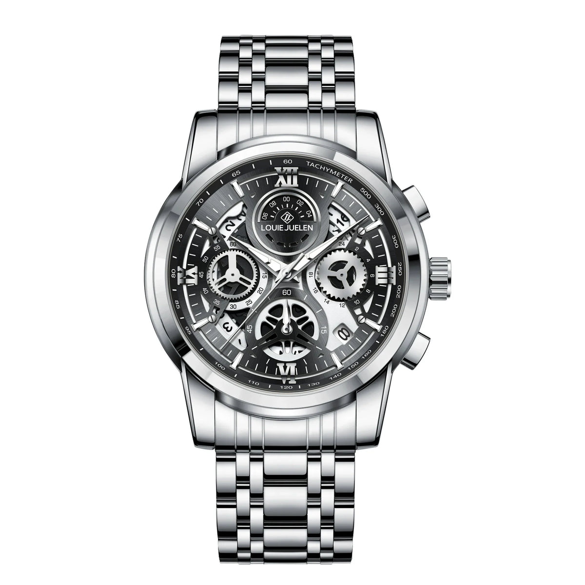 THORN Chronograph — Gold-Tone Steel, Green Dial & Gold Steel Bracelet, Men