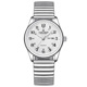 LOUIE JUELEN Classic Steel Watch 42mm | Bold Arabic Dial & Dual Day-Date Display