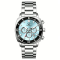 ONOLA Chronograph — Stainless Steel, Black Dial & Steel Bracelet, Men