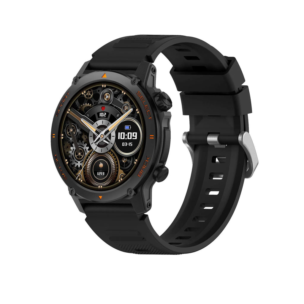 Military Smart Sport Watch | Rugged Tactical Design with Full-Color HD Display & Fitness Tracking
