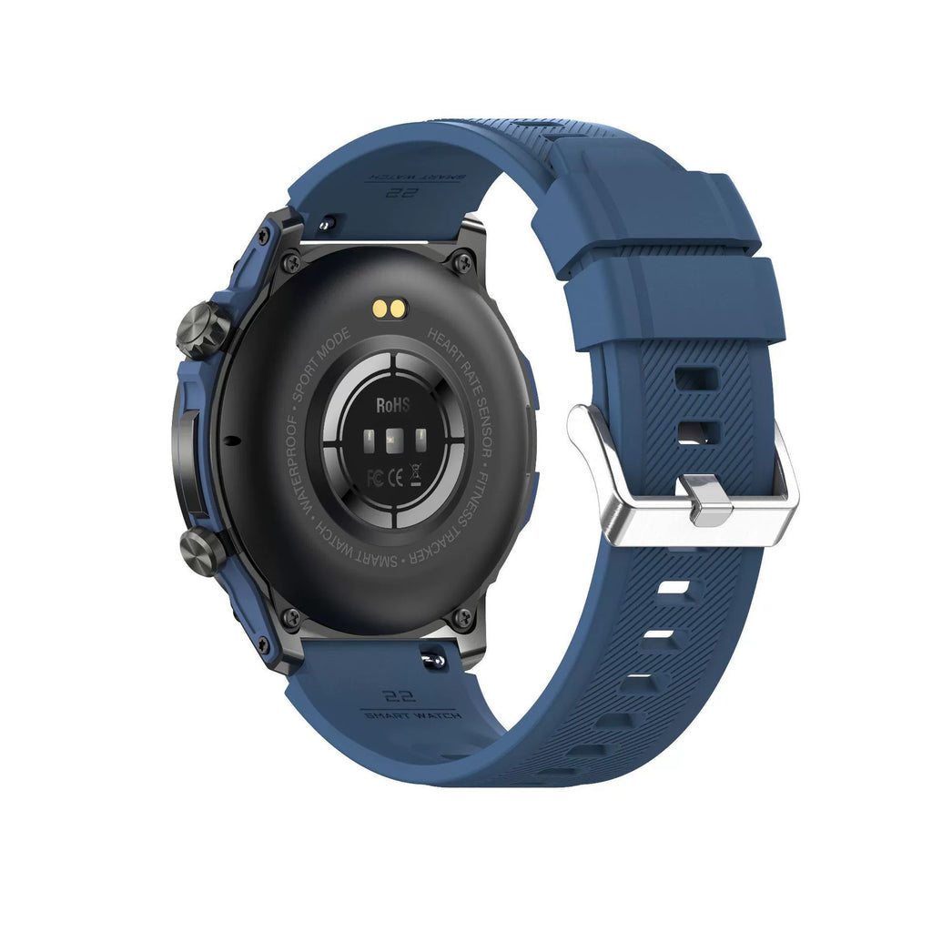 Military Smart Sport Watch | Rugged Tactical Design with Full-Color HD Display & Fitness Tracking