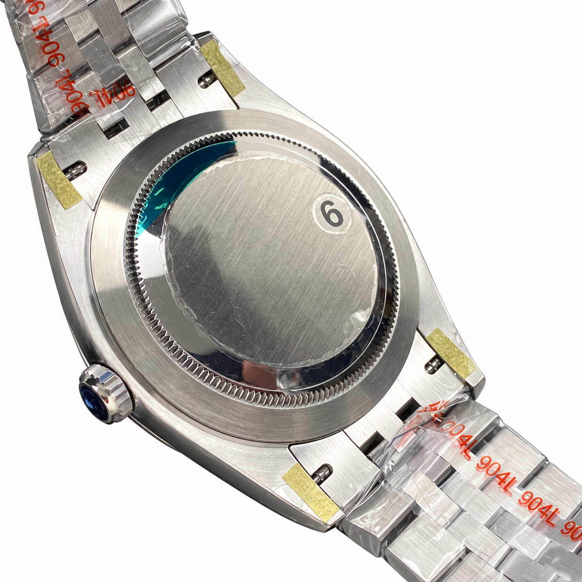 Rolex Datejust 41 Oystersteel White Gold Fluted Bezel Blue Dial Jubilee Bracelet Watch